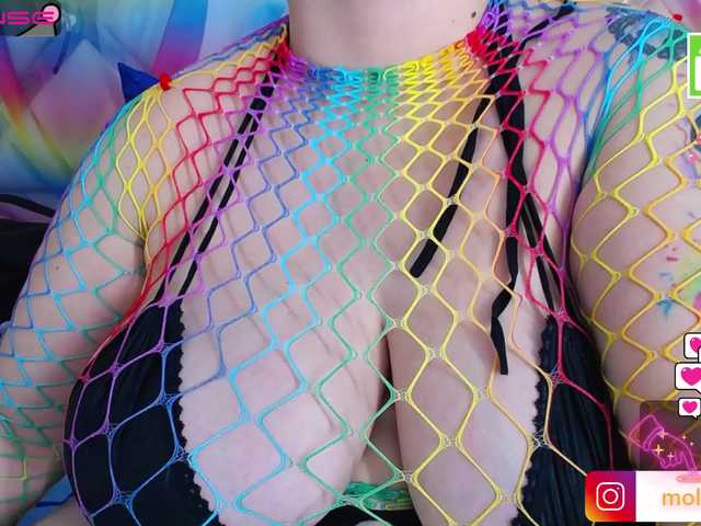 तस्वीरें mollieblue69 Hello my babies today I am super horny, I want to put my big tits in your face, I look forward to seeing you spank my ass to goal @remain